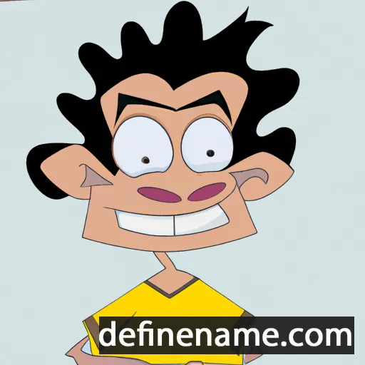 cartoon of the name Digão