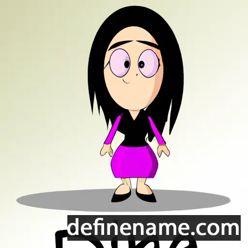 Diinna cartoon