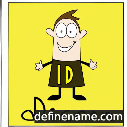 cartoon of the name Dijon