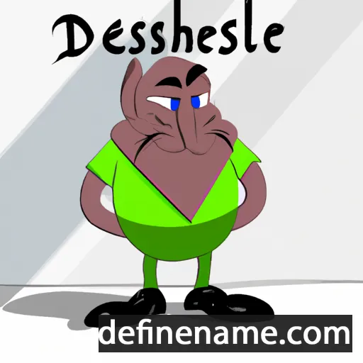 Dikamellesh cartoon