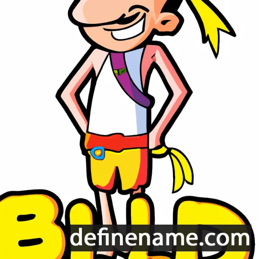 cartoon of the name Dilband