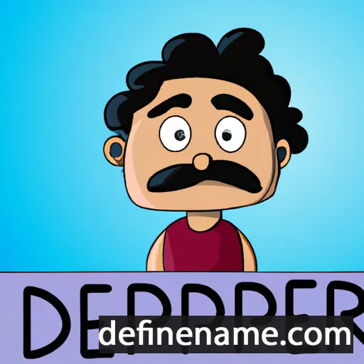 cartoon of the name Dileepkumar