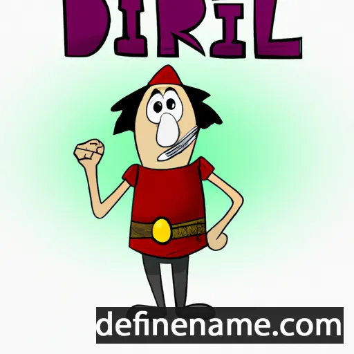 cartoon of the name Dilibar