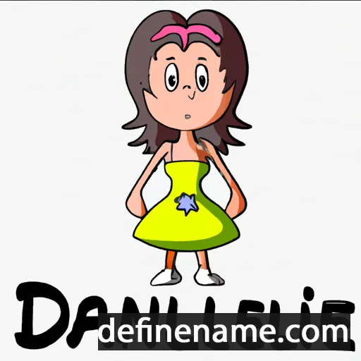 cartoon of the name Dillejane