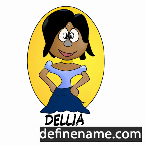 cartoon of the name Dillena