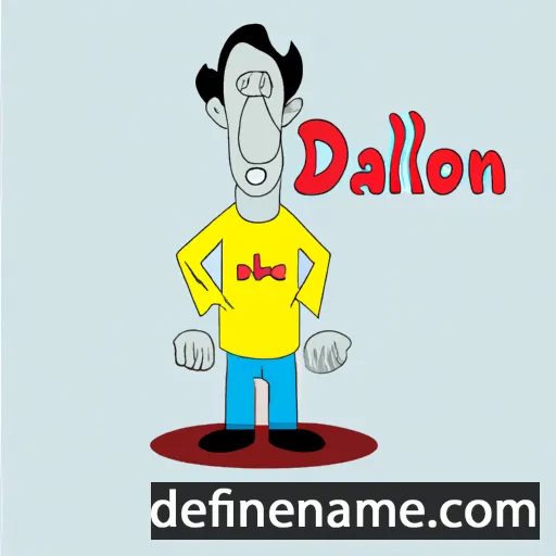 cartoon of the name Dilnahor