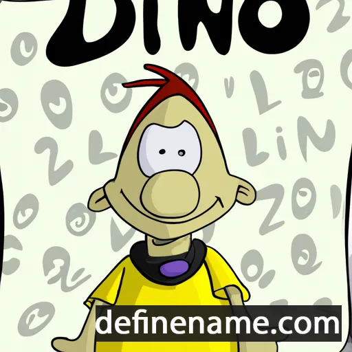 cartoon of the name Dilnoz