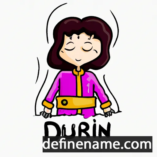 cartoon of the name Dilnur