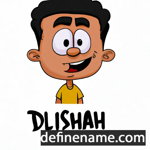 cartoon of the name Dilshan