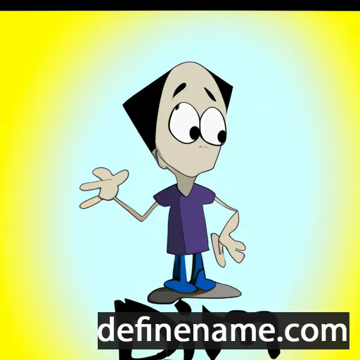 cartoon of the name Dim