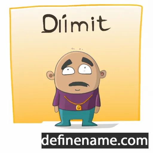 Dimetriu cartoon