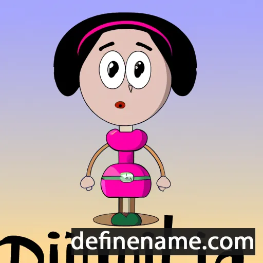 cartoon of the name Dimitilla