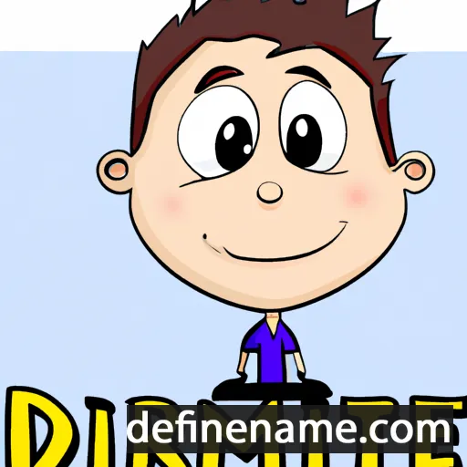 cartoon of the name Dimitrie