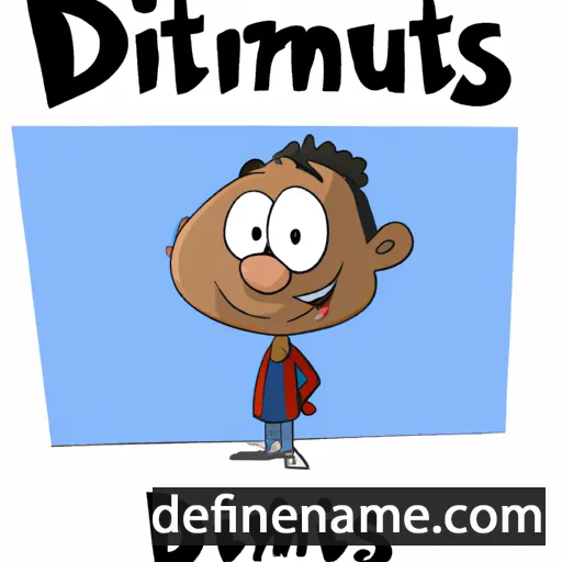 cartoon of the name Dimitrius