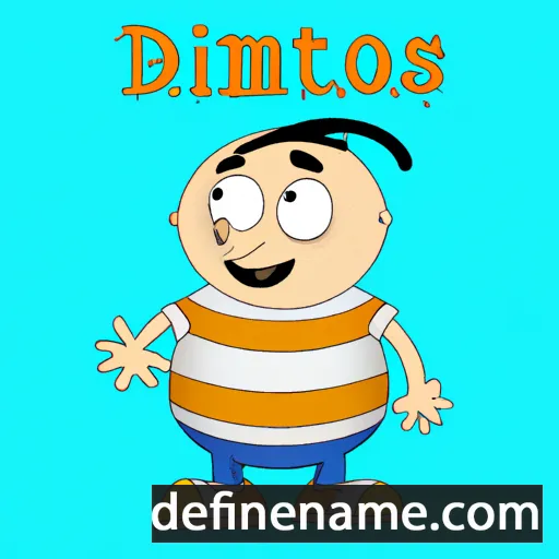 cartoon of the name Dimitrou