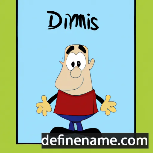 cartoon of the name Dimmis