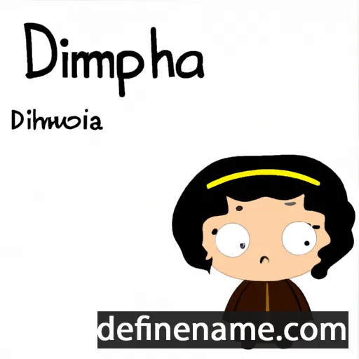 cartoon of the name Dimphna