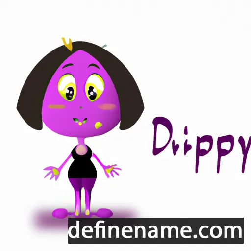 cartoon of the name Dimphy