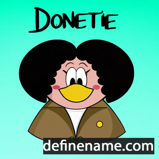 Dindonette cartoon