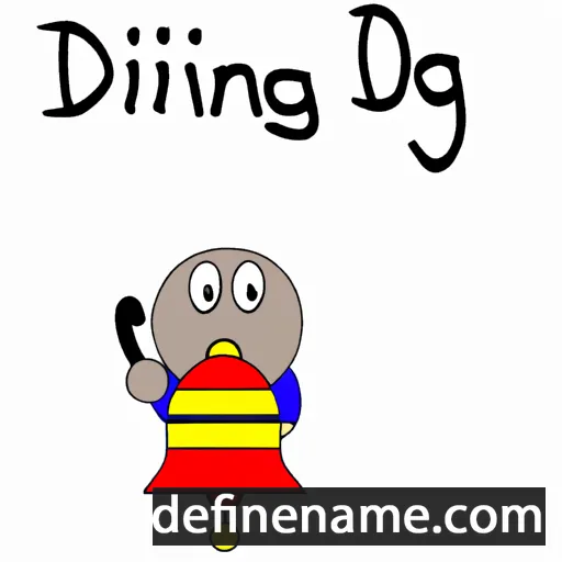 Ding-ding cartoon