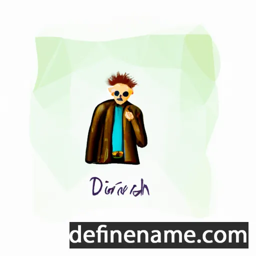 cartoon of the name Dinkinesh