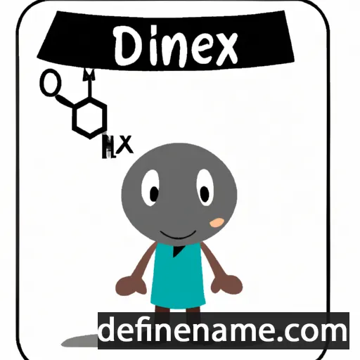 cartoon of the name Dióxenes