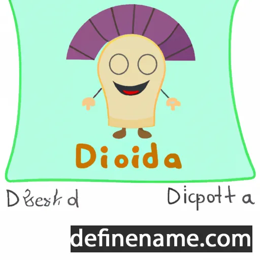 Diodata cartoon