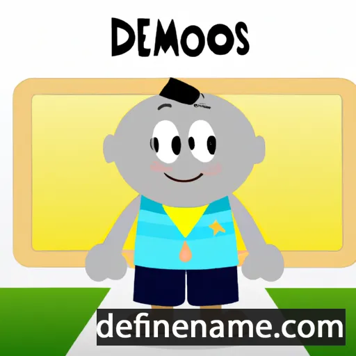 cartoon of the name Diodemos