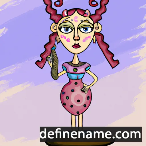 cartoon of the name Diodora