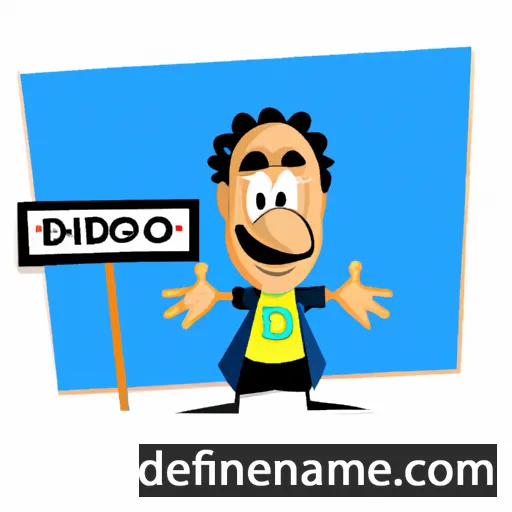 cartoon of the name Diodoro