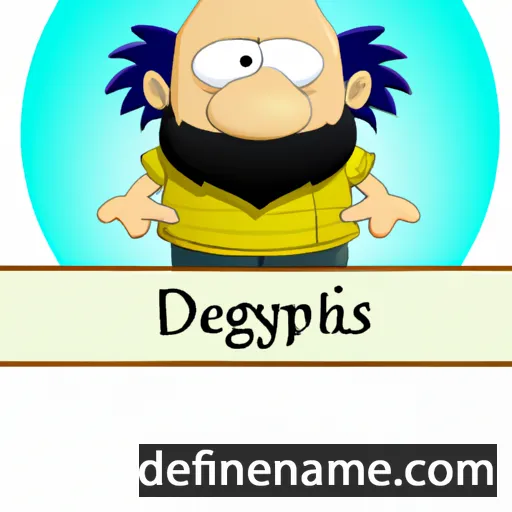 cartoon of the name Diogenianos