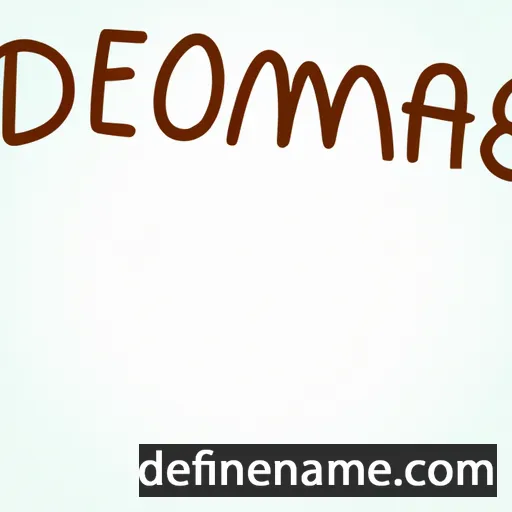 Diomede cartoon