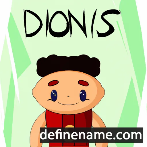 Dionís cartoon