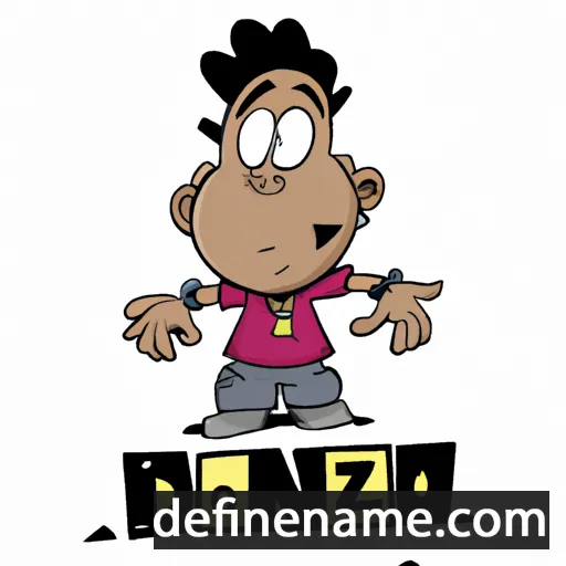 cartoon of the name Dioniz