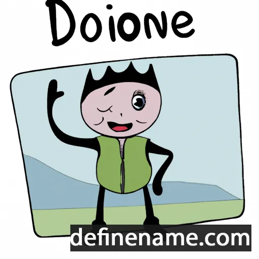 cartoon of the name Dionizije