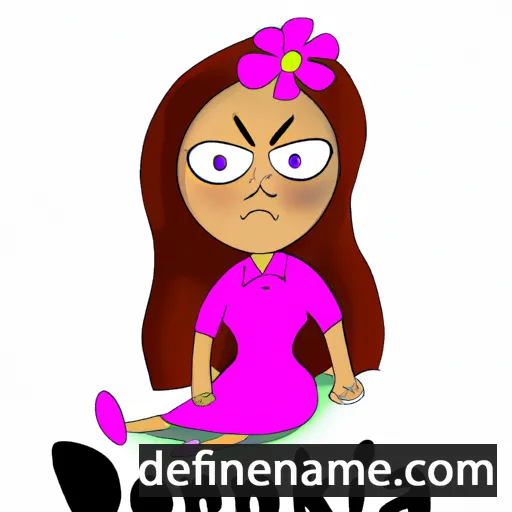 Dionka cartoon