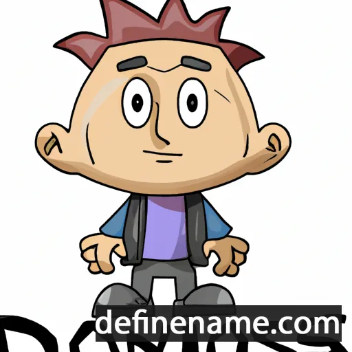 cartoon of the name Dionys