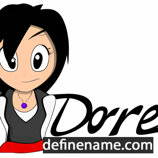 cartoon of the name Diore