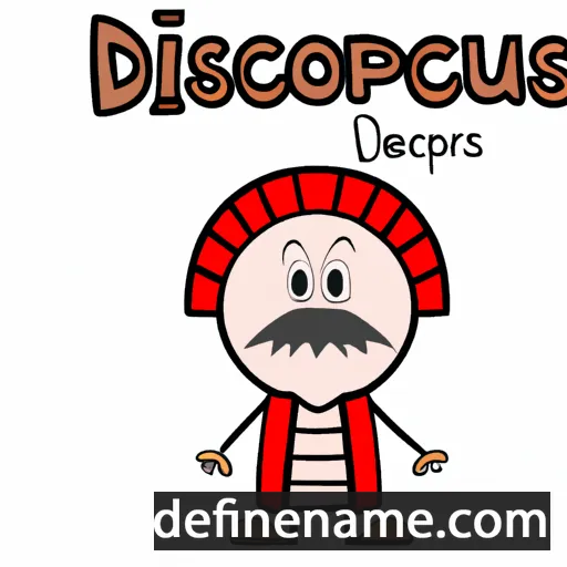 cartoon of the name Dioscorus