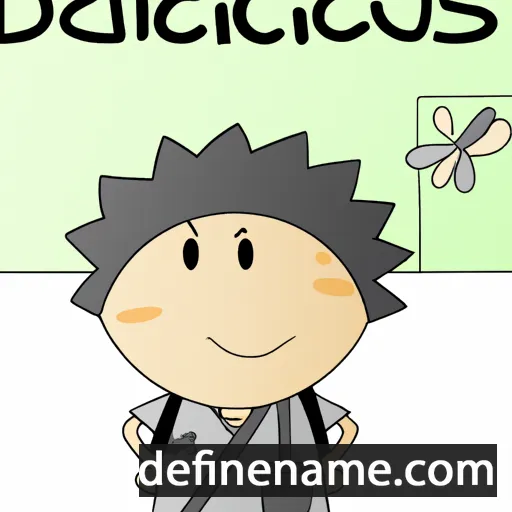 cartoon of the name Dioscurides