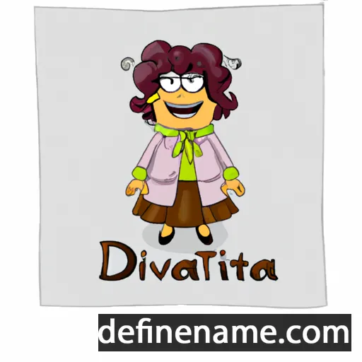 cartoon of the name Diotalleva