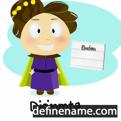 cartoon of the name Diotima