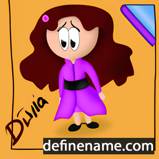 Diovana cartoon