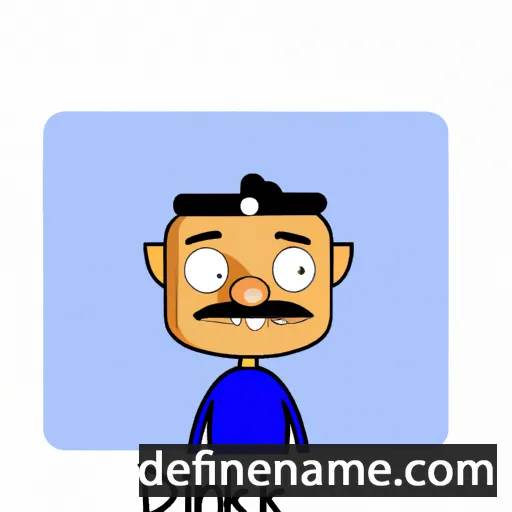 cartoon of the name Dipankar