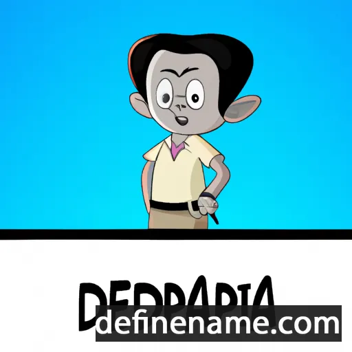 cartoon of the name Dipendra