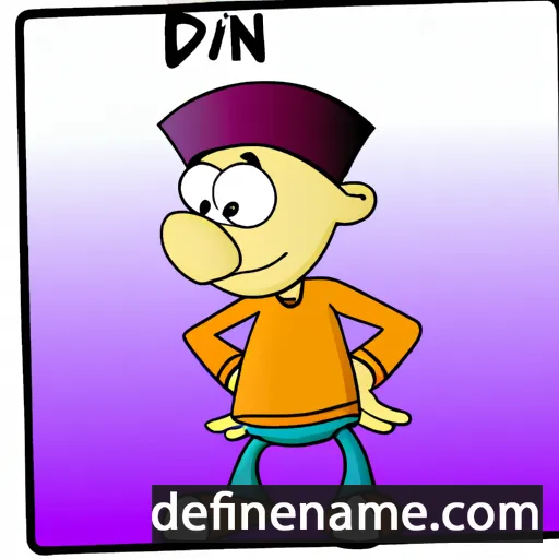 cartoon of the name Dipin