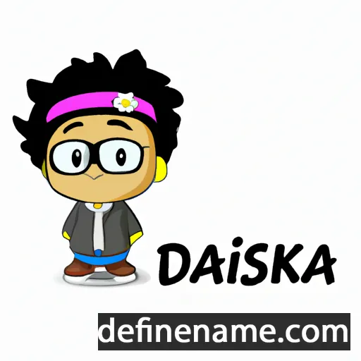 cartoon of the name Disaaka