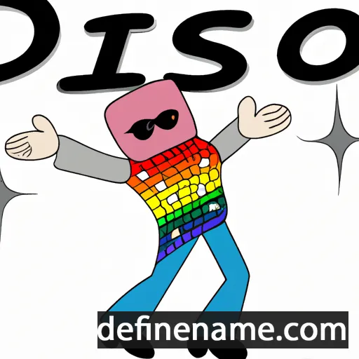 Disco cartoon