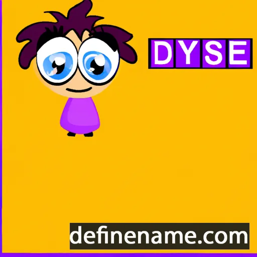 Diseye cartoon