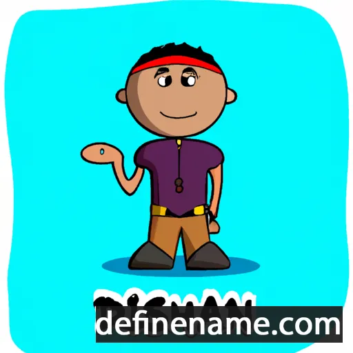 Dishan cartoon